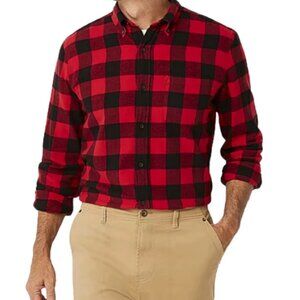 St. John's Bay Mens Long Sleeve Classic Fit Flannel Shirt - Sz  925097